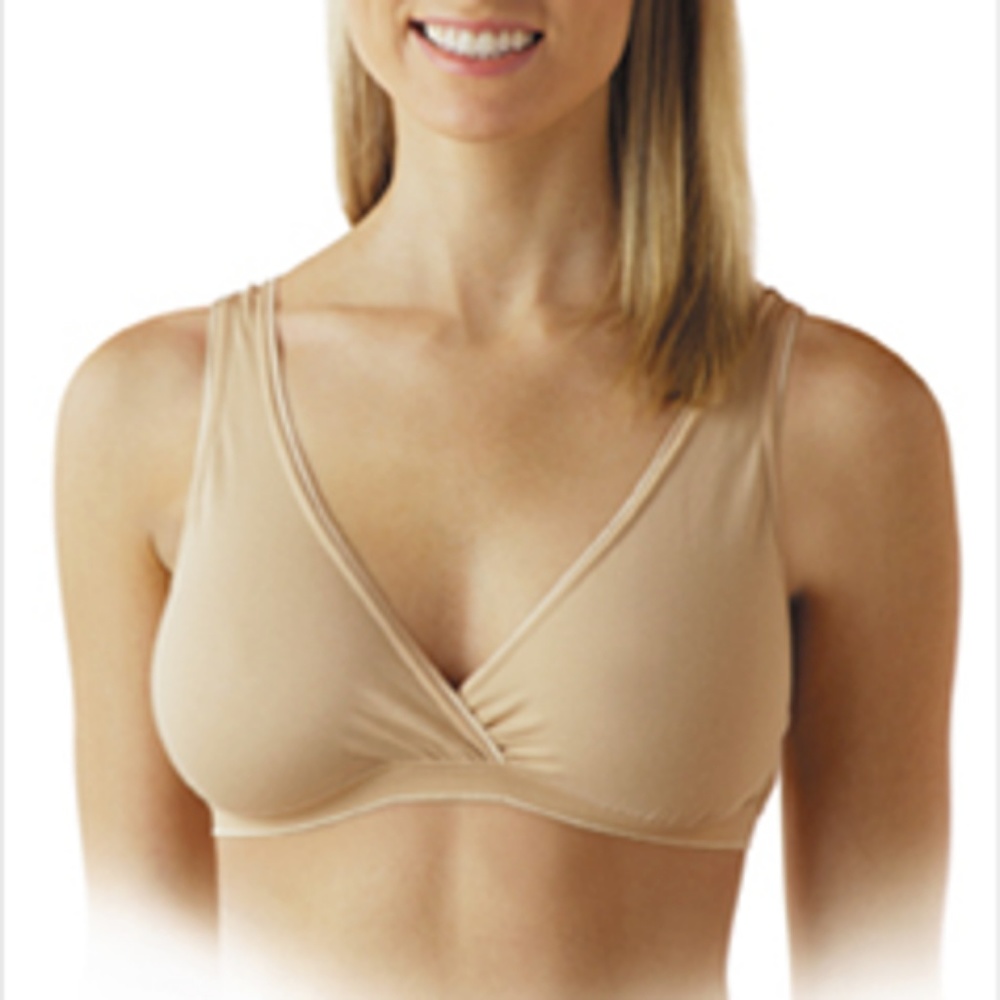 Medela Nude/Beige Night Time Nursing Bra NEW
